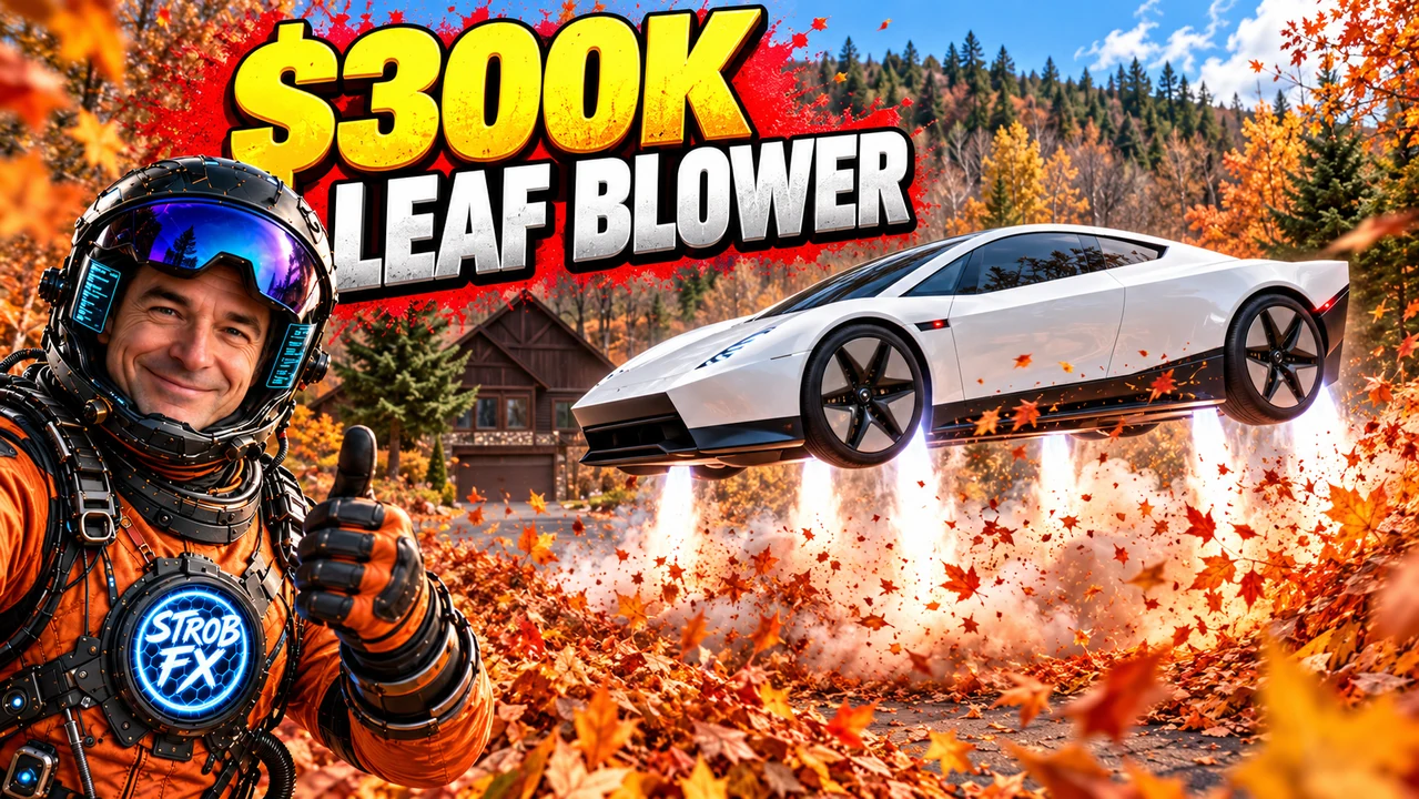 Tesla Roadster — $300K Leaf Blower